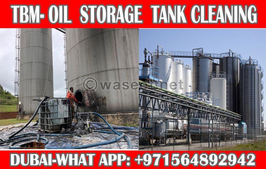 Oil storage tank cleaning services 2