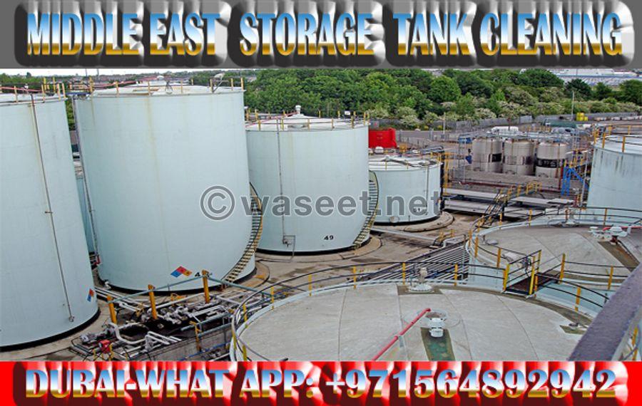Oil storage tank cleaning services 3