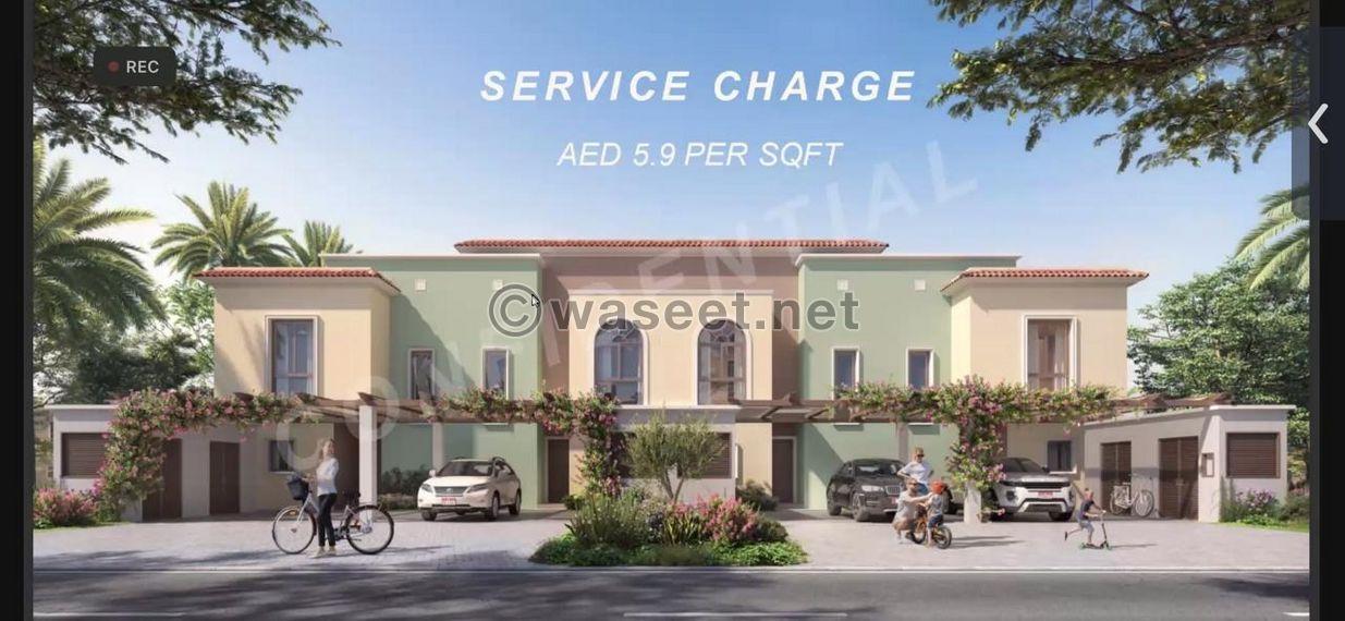 Two bedroom townhouse for sale in Yas Island   1