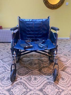 A set of wheelchairs