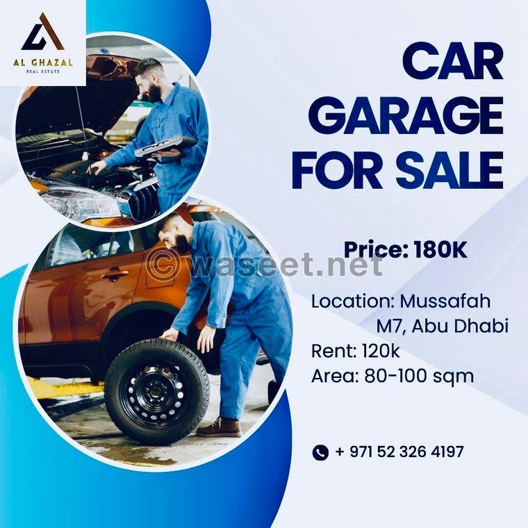 Garage for SaleGarage for sale with M7 armored vehicle 0