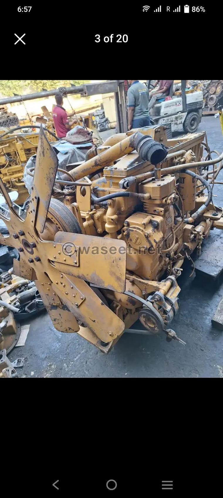 All used and new Caterpillar engine and spare parts  11