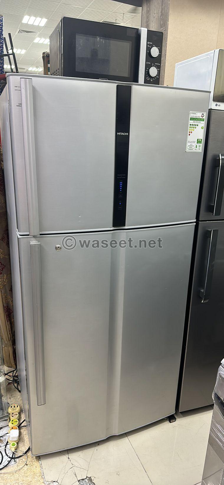 Hitachi double door refrigerator 660 litres 0