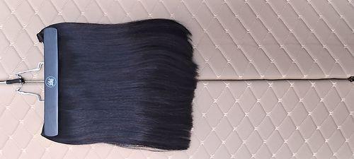 New Human Hair Halo Extension with Cap