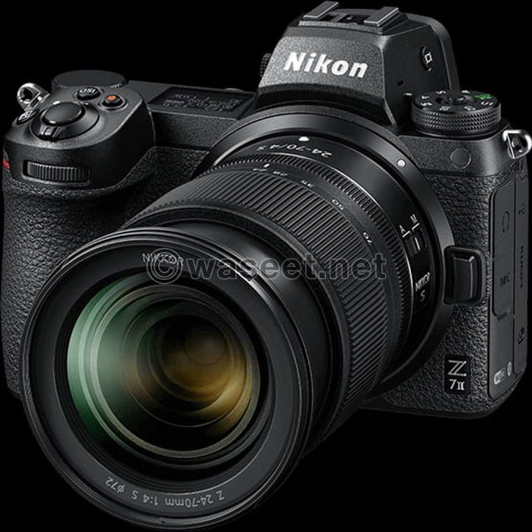 Nikon 7Z2 camera for sale, high specifications  2