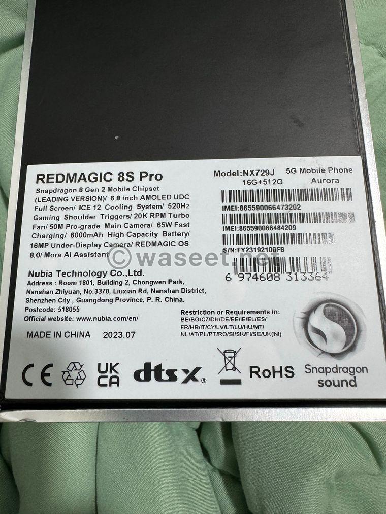 REDMAGIC 8s Pro RAM 16 1