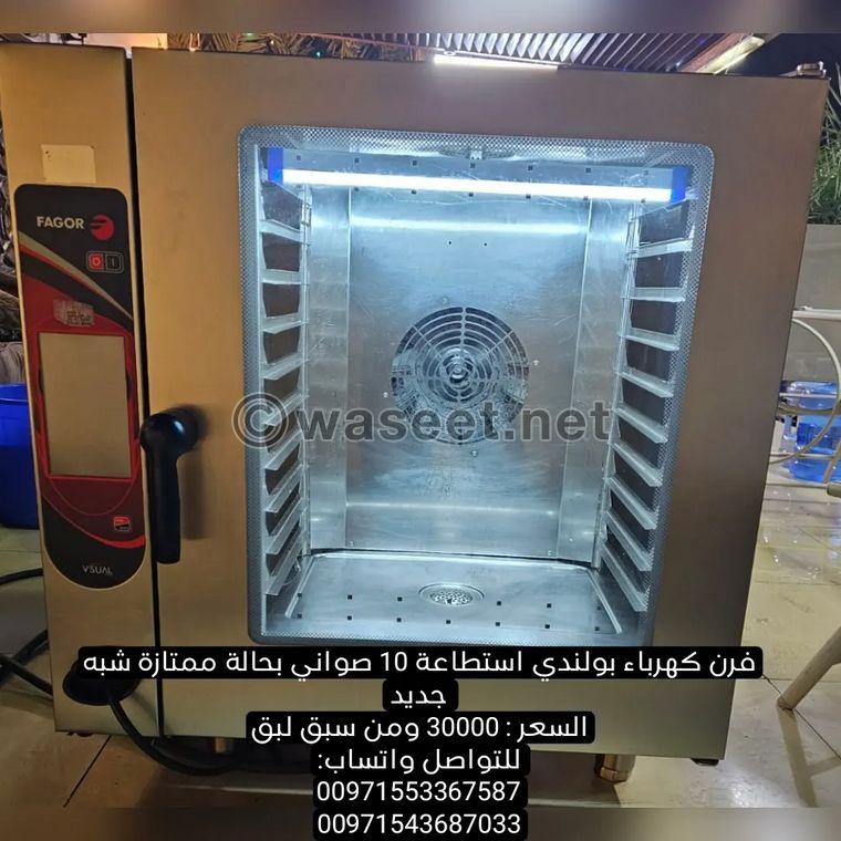 For sale: display refrigerator and electric oven 3