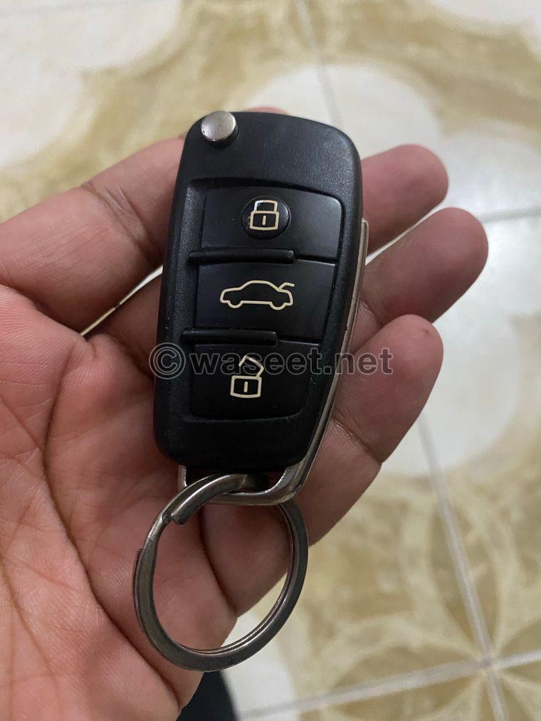 New Audi remote and key 2