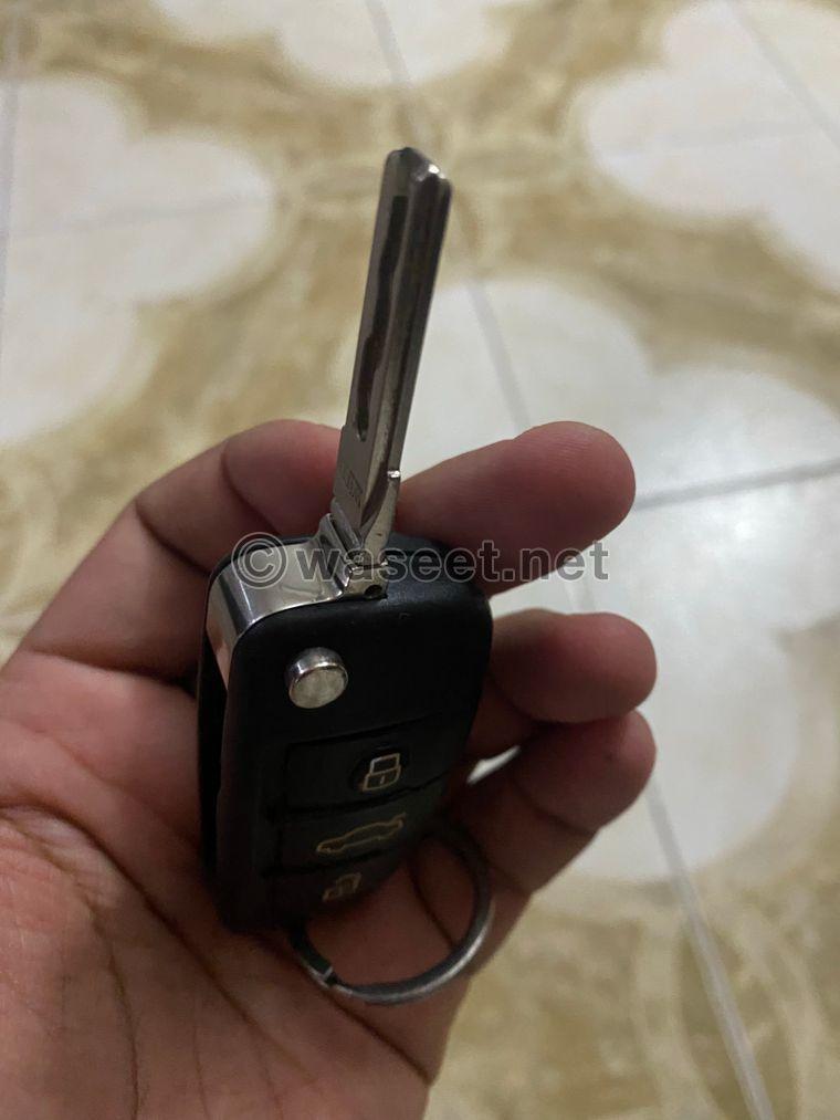 New Audi remote and key 3