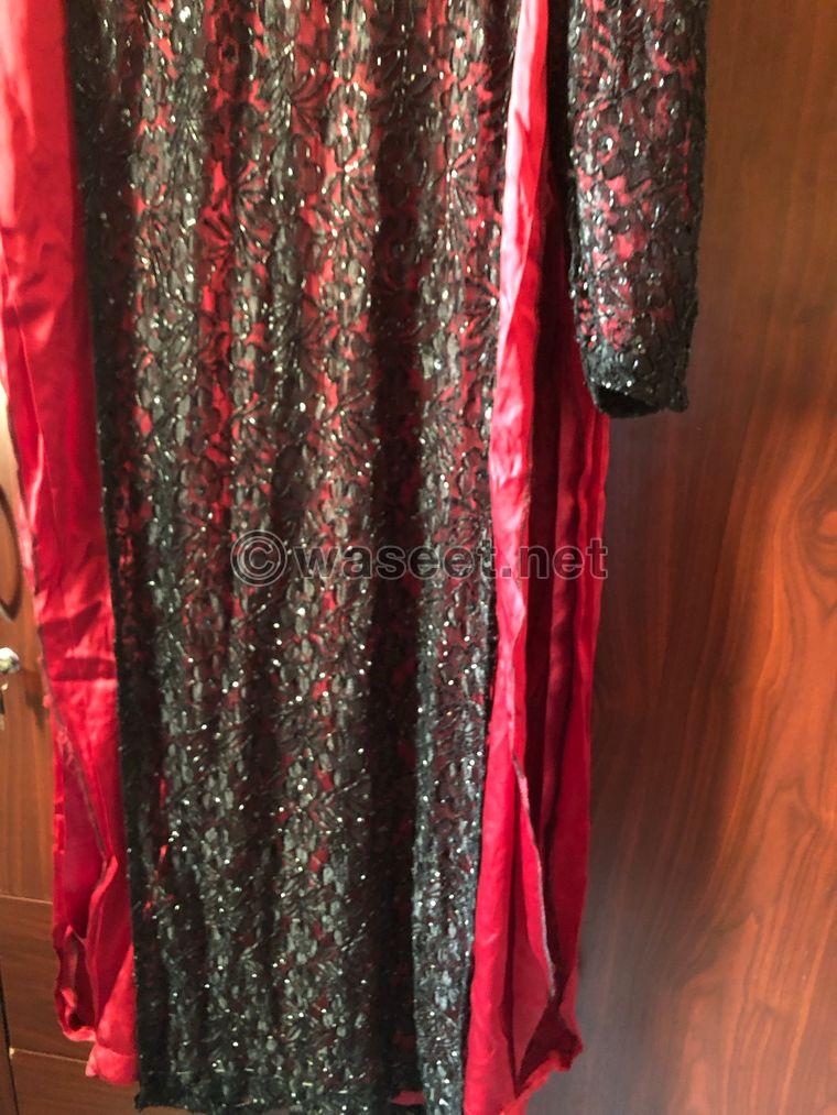 Black and red dress for special occasions 0