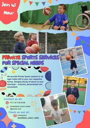 Sports classes for Special needs and disability