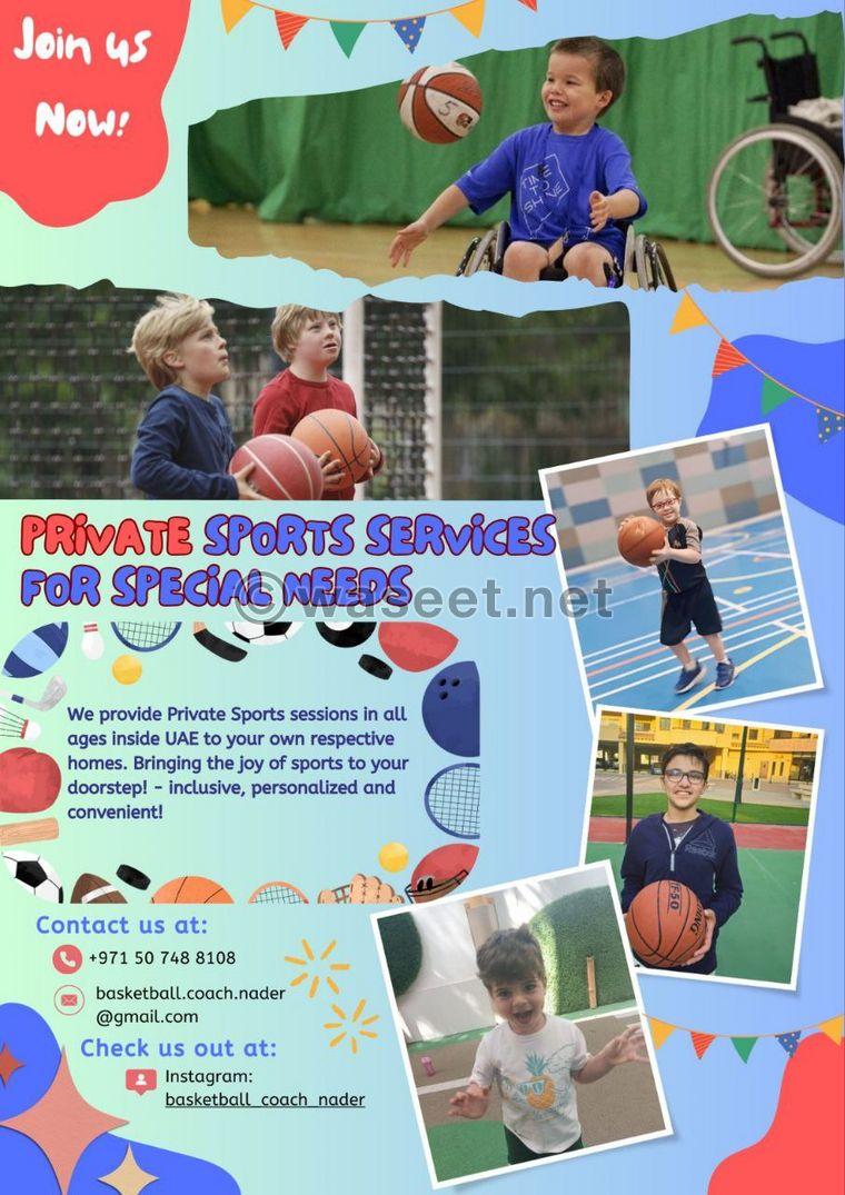 Sports classes for Special needs and disability 0