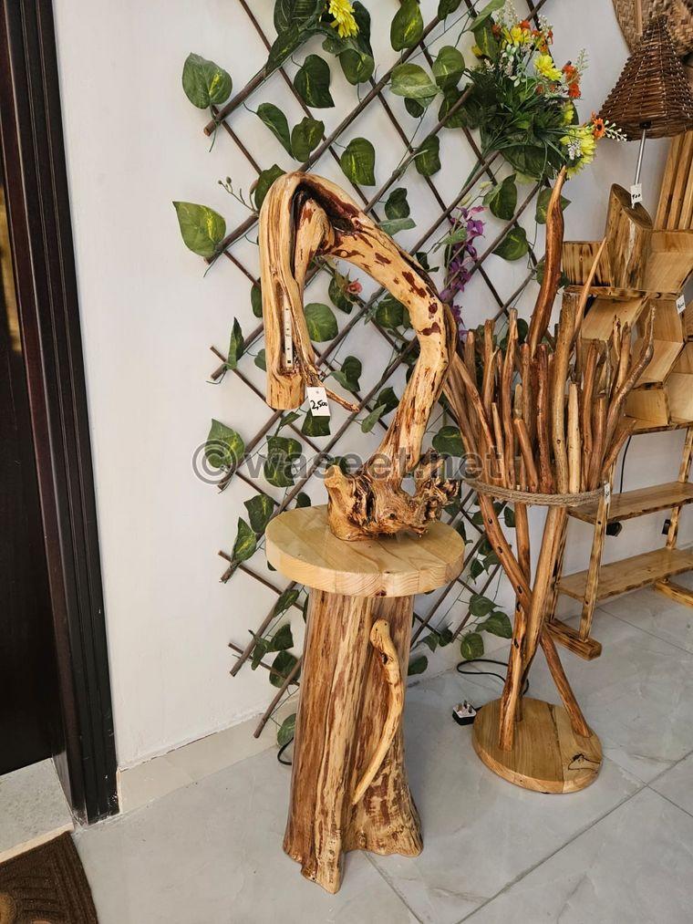 natural wood home decorations 2