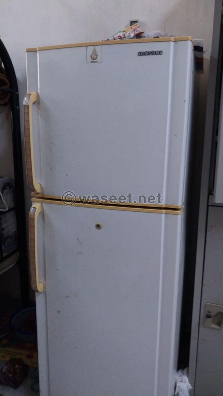 Samsung large used refrigerator  0