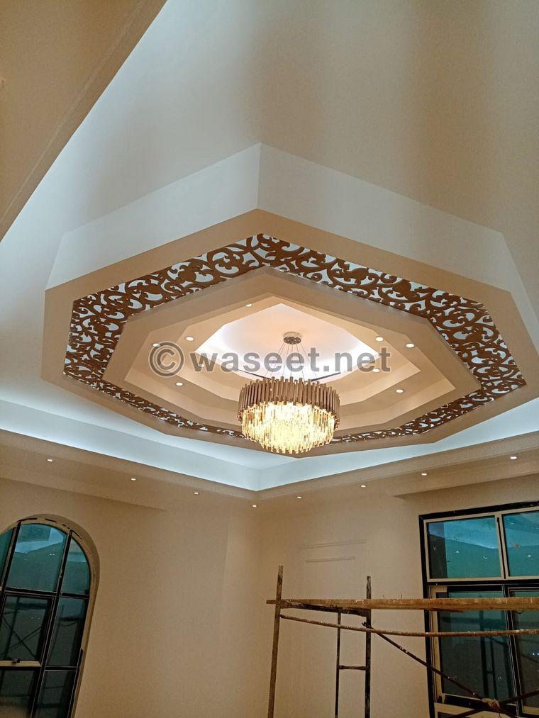To carry out decoration and painting works 3