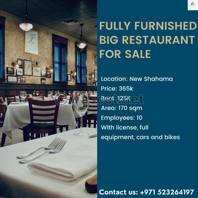 Entire restaurant for sale 0