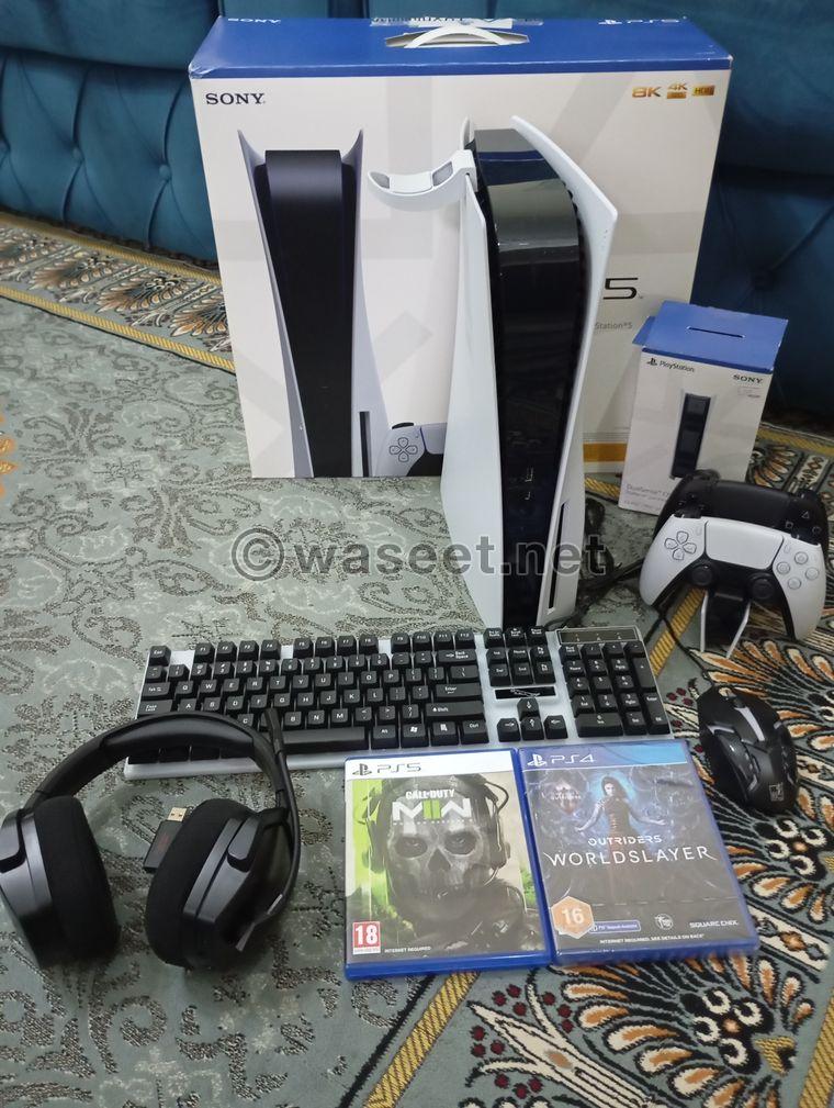 PlayStation 5 for sale with all accessories  3