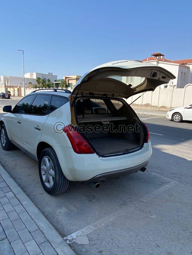For sale Nissan Murano 2007 1