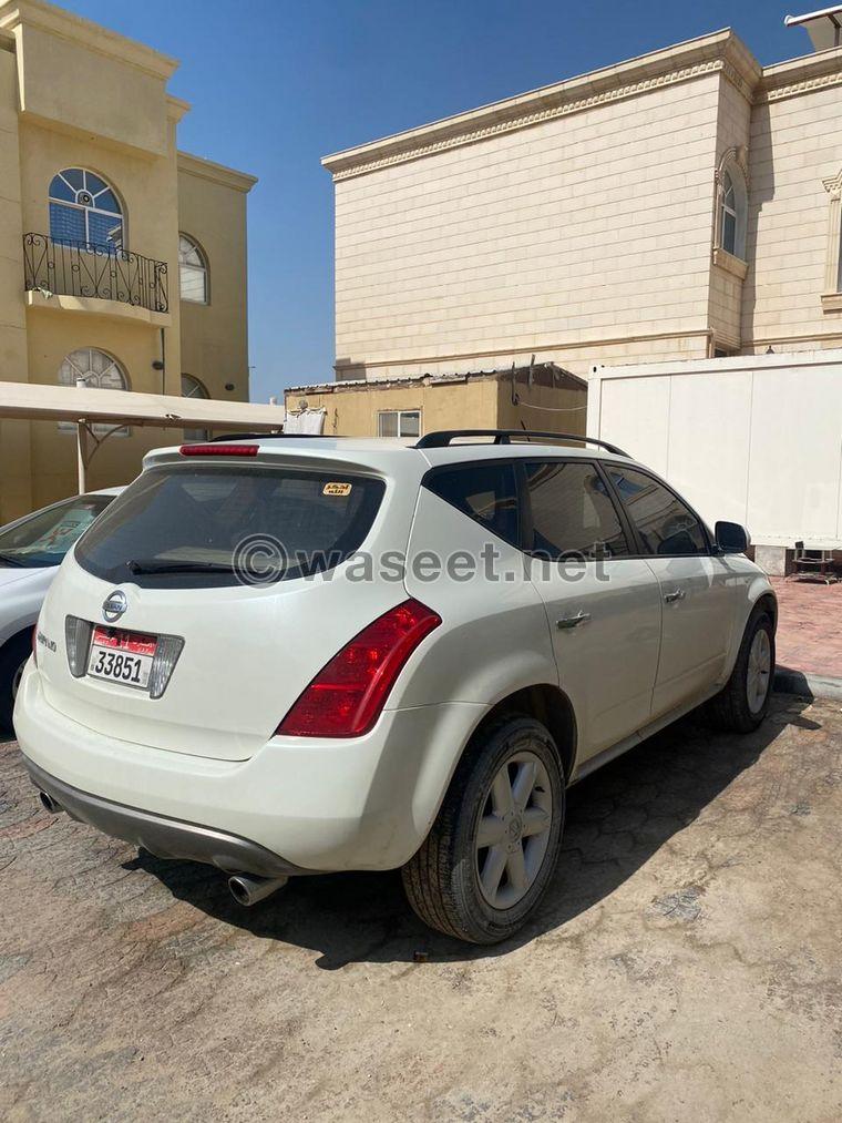 For sale Nissan Murano 2007 2