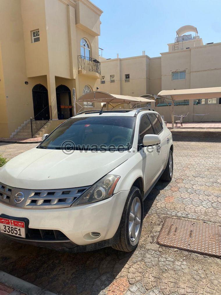 For sale Nissan Murano 2007 3