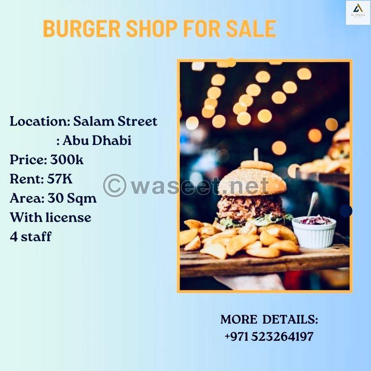 Burger Shop for Sale 0