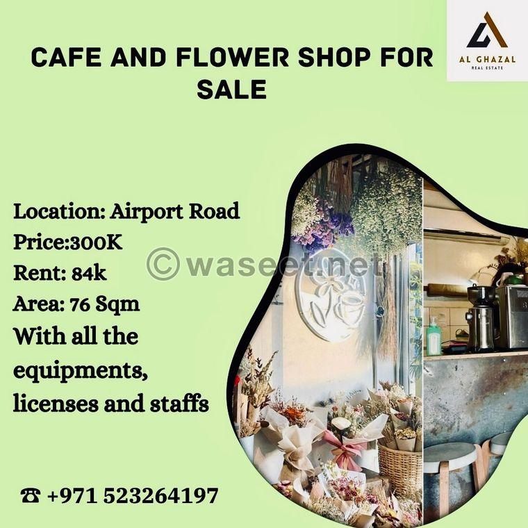 Cafe and Flower Shop for Sale 0