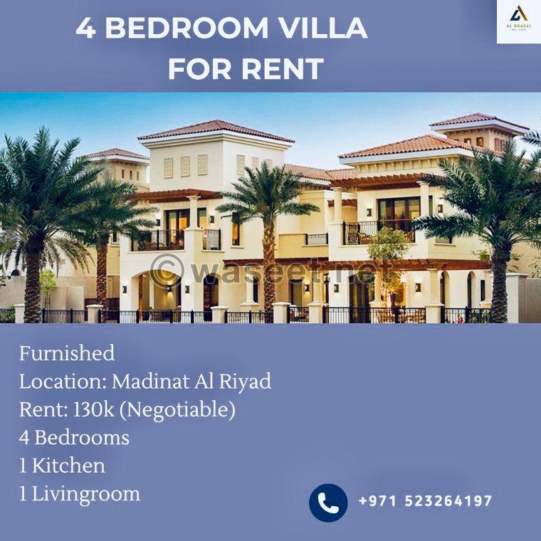 Villa for Rent 0