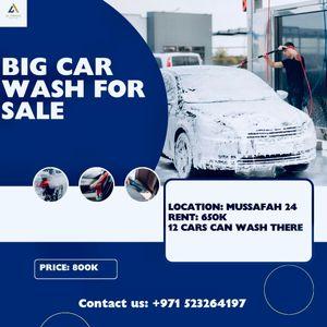 Big Car wash for  Sale