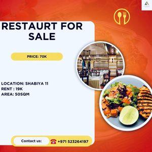 Restaurant for sale in Shabia