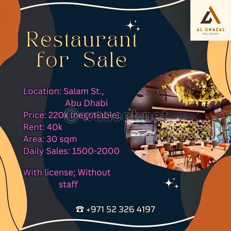 Restaurant for Sale 0