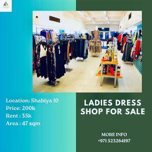 Ladies Dress Shop for Sale