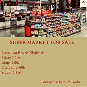 Supermarket for sale Ras Al Khaimah