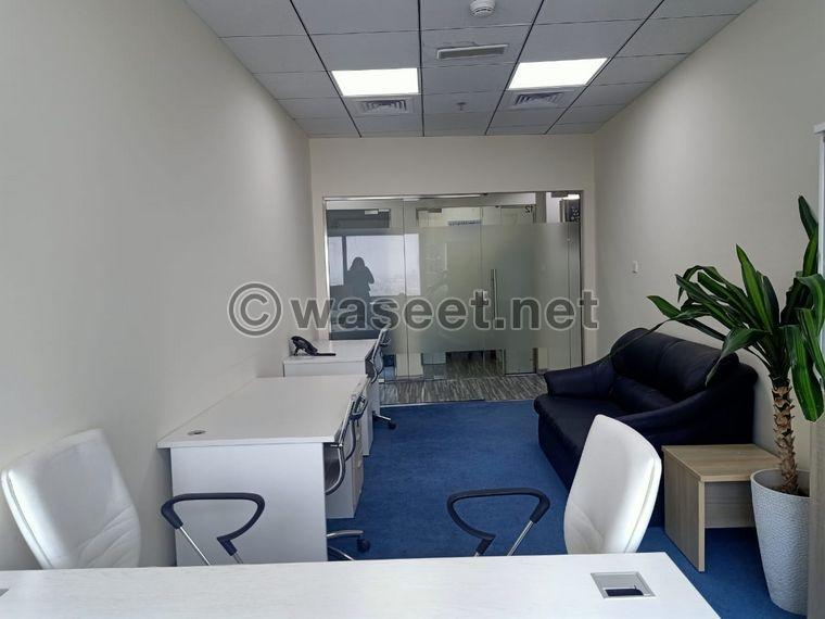 A fully furnished office in Dubai for rent   2