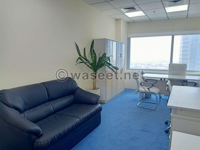 A fully furnished office in Dubai for rent   5