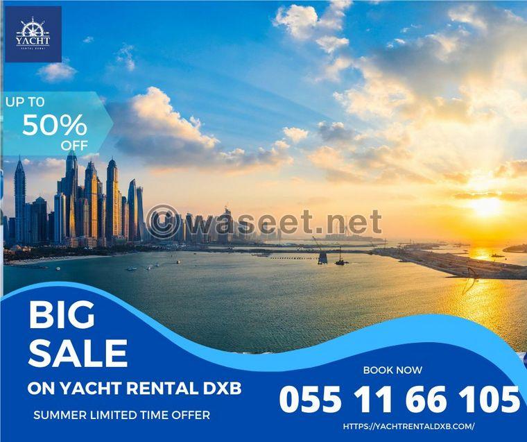 Dubai Yacht and Boats Rental Charter 1