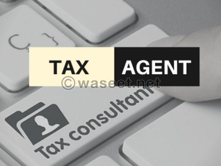 An Arab accountant who has a tax agent 0