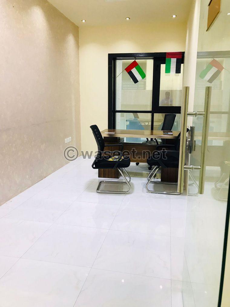 Fully furnished office in Abu Dhabi 2