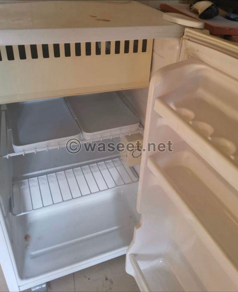 Mini fridge and supple 1