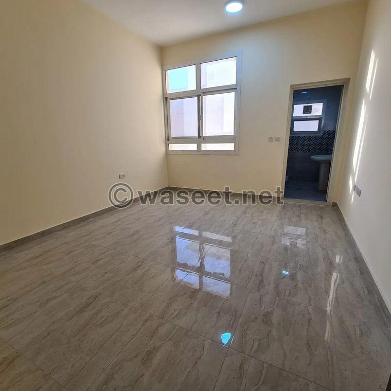 Two rooms and a hall for rent in Al Shamha City behind Baniyas Club 1