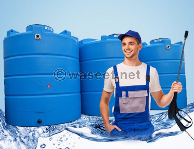 Cleaning water tanks  2