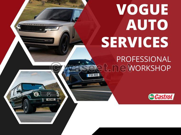Range Rover Service Workshop in Dubai 0