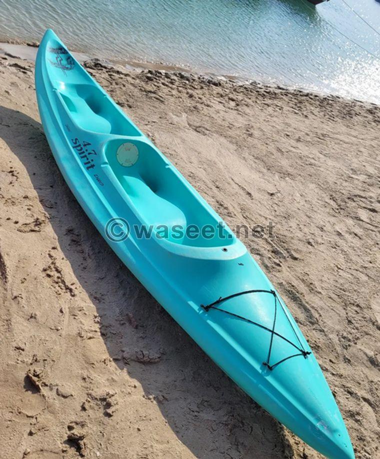 For sale kayak for two people  0