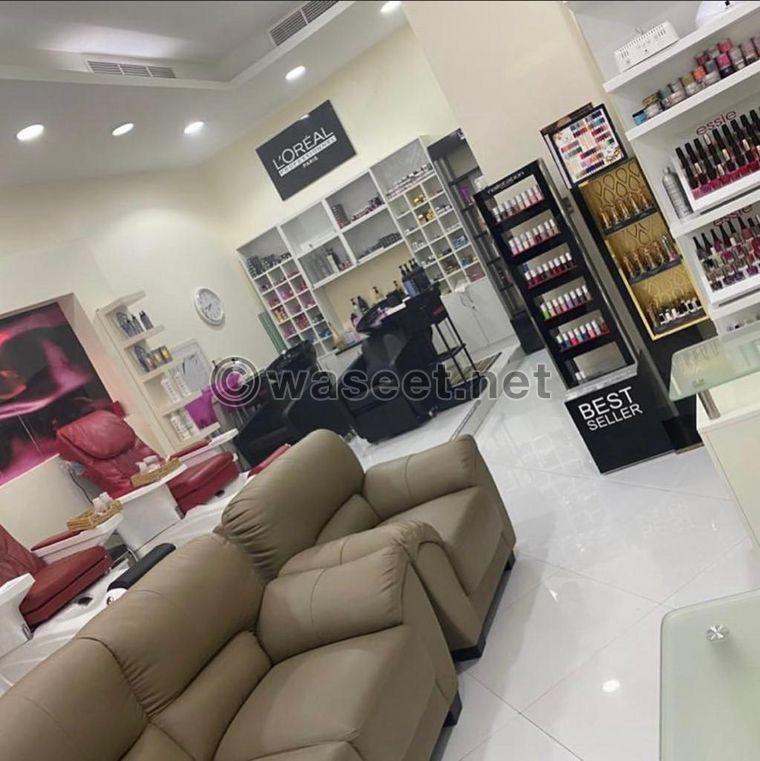A ladies salon in Al-Taawun area is for sale   1