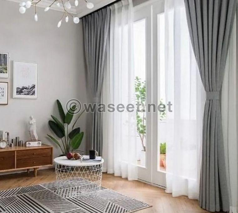 We sell and install blackout curtains 0