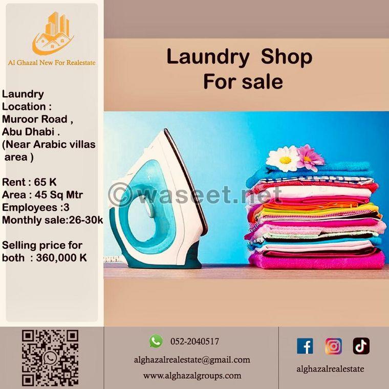 Laundry For Sale in Abu Dhabi Al Muroor 1