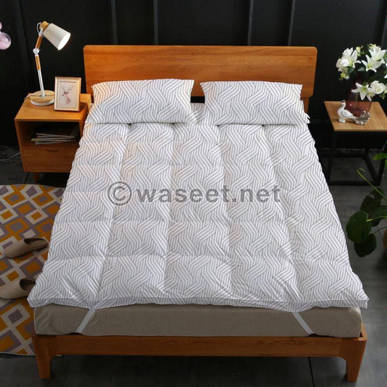 The mattress cover is 5 cm and 7 cm thick and 8 cm thick 3
