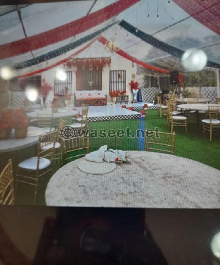 Kush tents and wedding decorations  8
