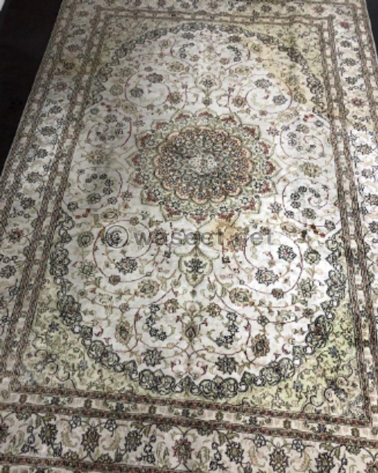 Iranian silk carpets 0
