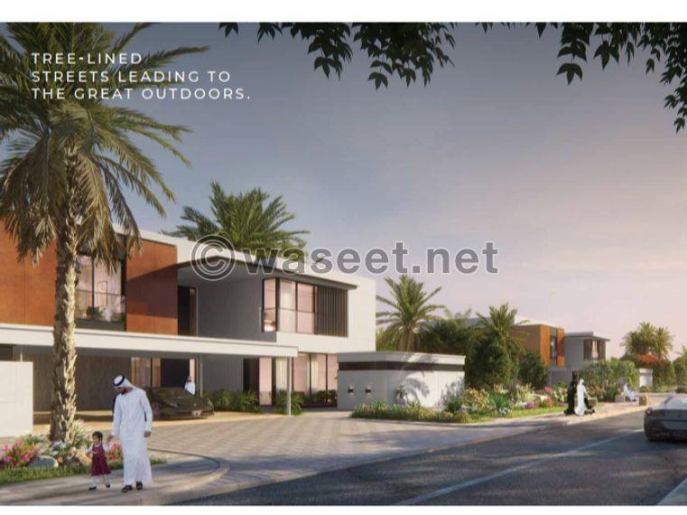Luxury villas in a new community in Saadiyat Island 0