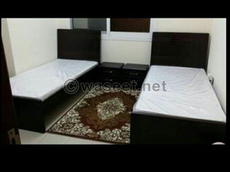 A bedroom for ladies in Al Qusais city  0
